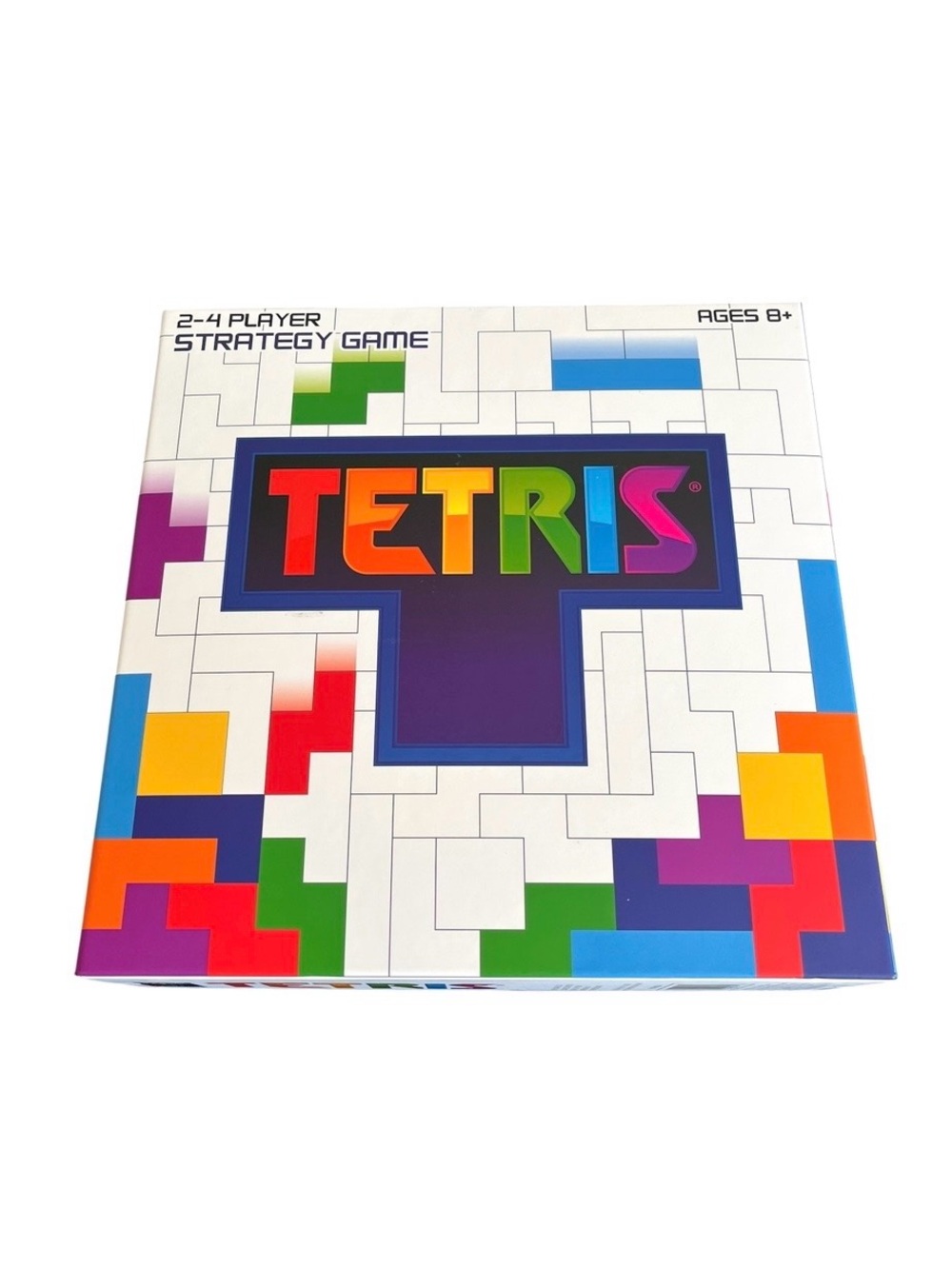 Buffalo Games Tetris Board Game - Missing 1 Blue Tetriminos Piece
